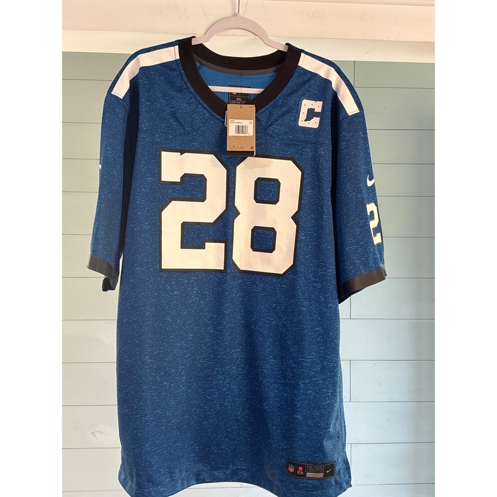 Nike NFL Indianapolis Colts Jonathan Taylor 28 Jersey Blue Mens XXL  NWT‎
